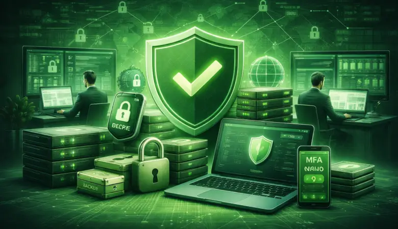 Como evitar vírus na empresa: o playbook prático que corta 80% do risco (sem depender de “antivírus e fé”)