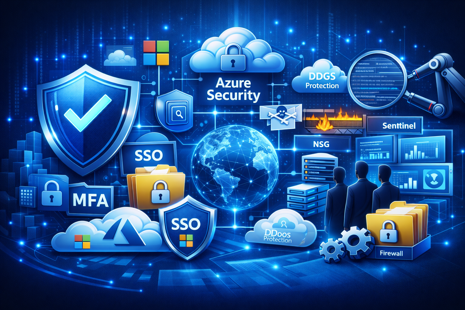 Como o Azure Security Ajuda PMEs a Reduzir Ataques e Vazamentos de Dados