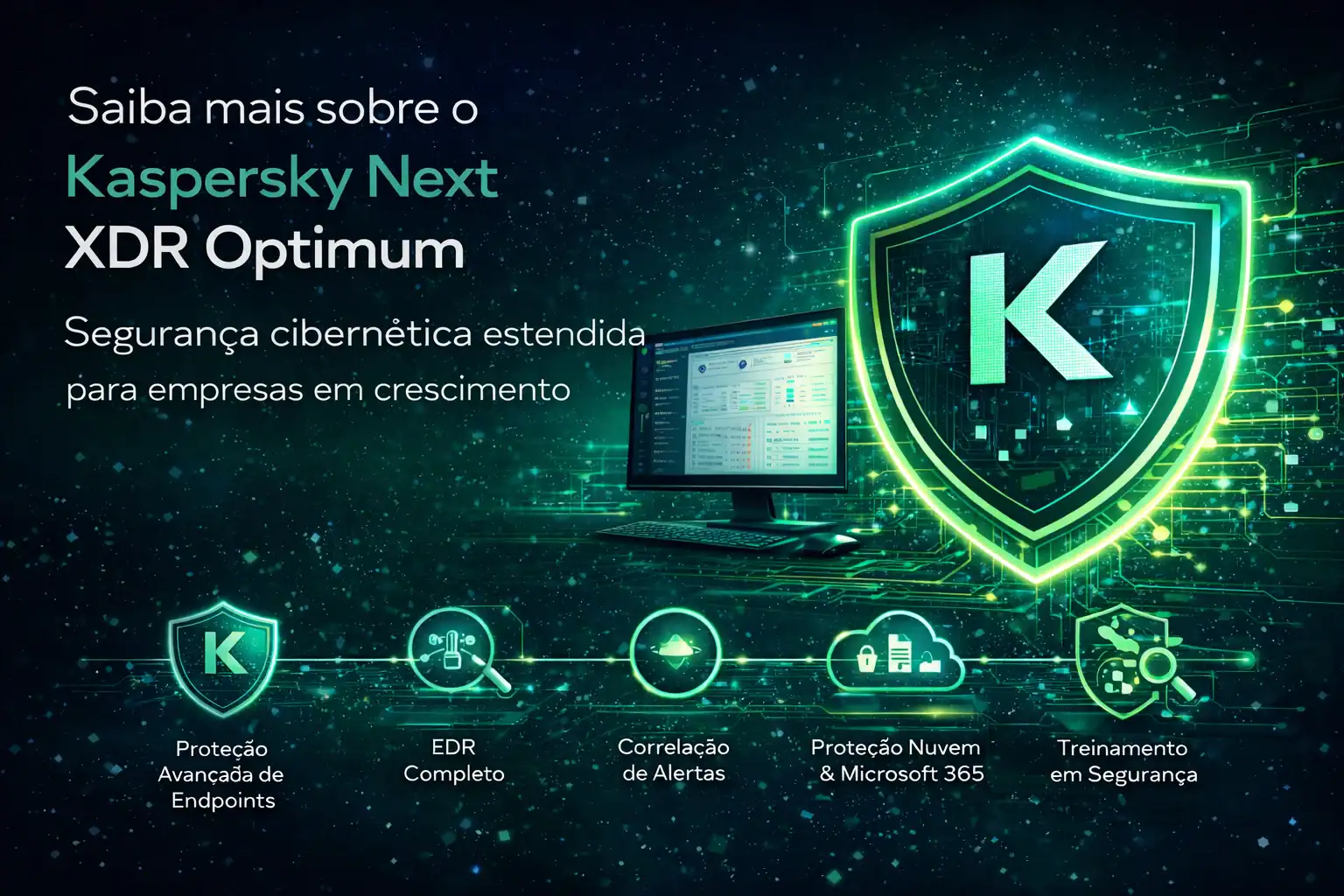 Kaspersky Next XDR Optimum: segurança cibernética estendida para empresas em crescimento