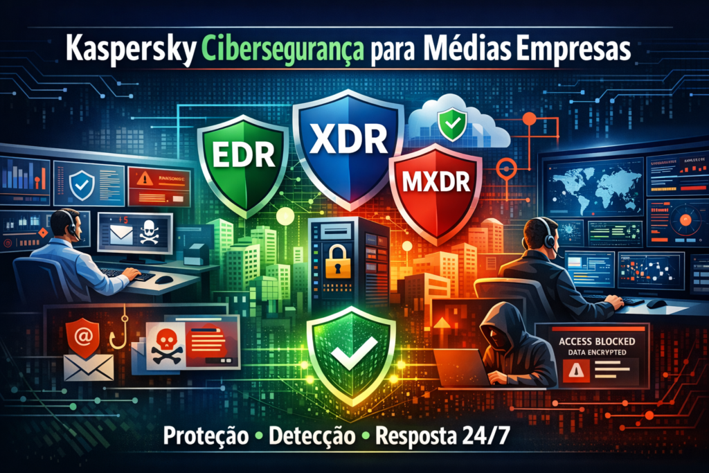 Kaspersky cibersegurança para médias empresas: guia completo para proteger, detectar e responder (2026)