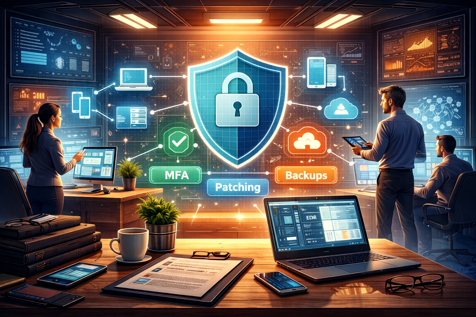 Segurança de endpoint para empresas