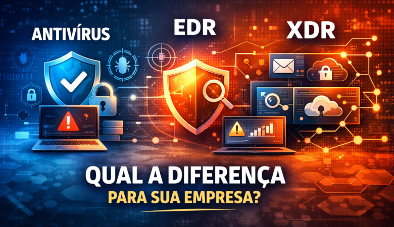 Antivírus, EDR ou XDR: qual a diferença e qual sua empresa realmente precisa?