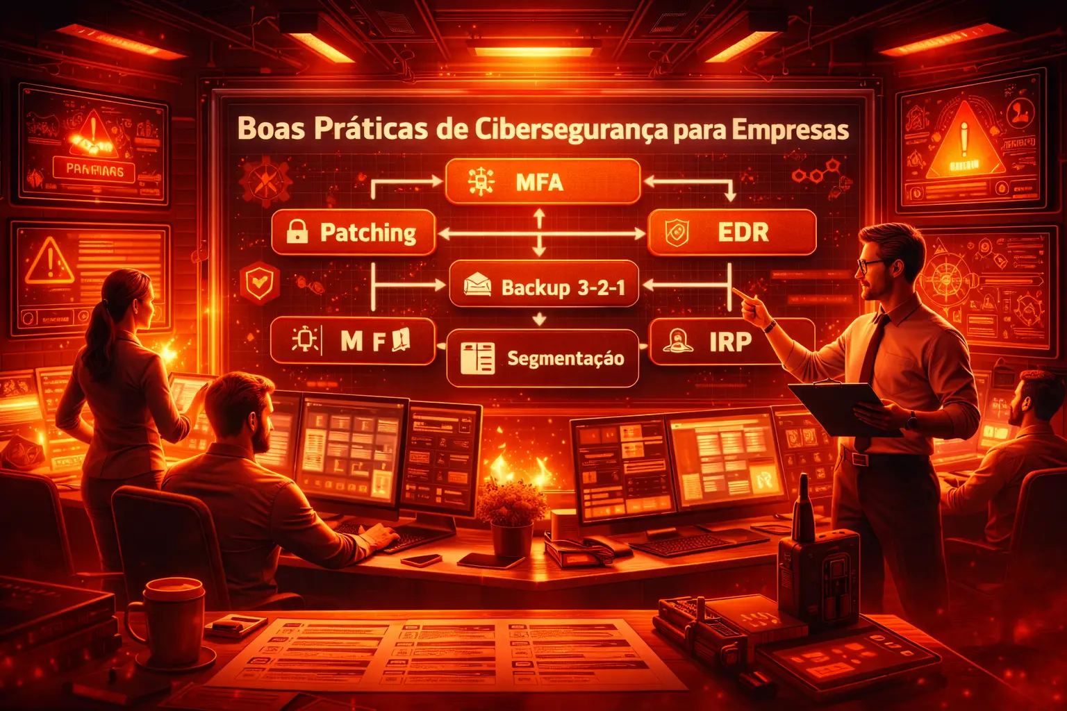 Boas práticas de cibersegurança para empresas