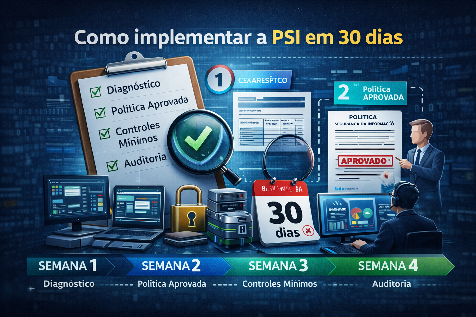 Como implementar a PSI em 30 dias (Playbook Infob, bem mão na massa)