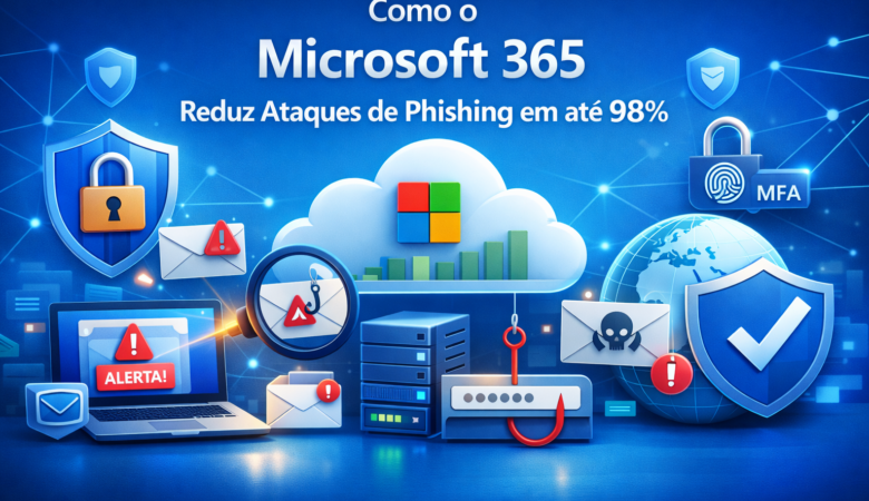 Como o Microsoft 365 reduz ataques de phishing em até 98%