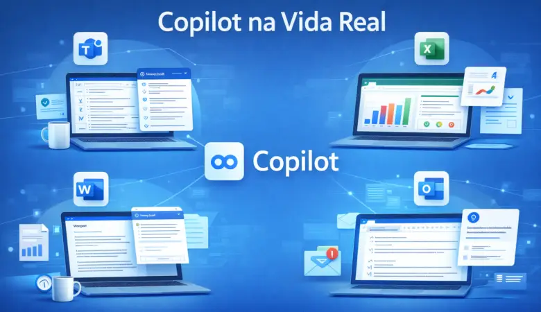 Copilot na vida real: como a IA do Microsoft 365 transforma o dia a dia corporativo
