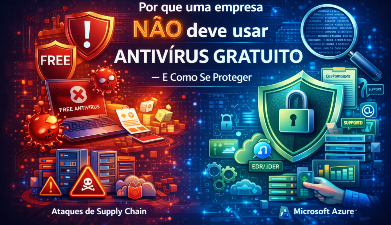 Por que uma empresa não deve usar antivírus gratuito