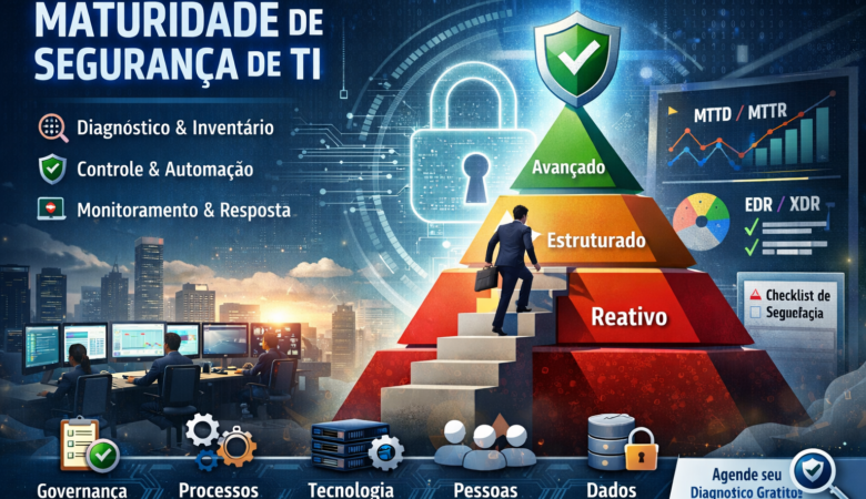 Maturidade de Segurança de TI: O Guia Definitivo para Diretores e Gerentes que Precisam Elevar o Nível Agora
