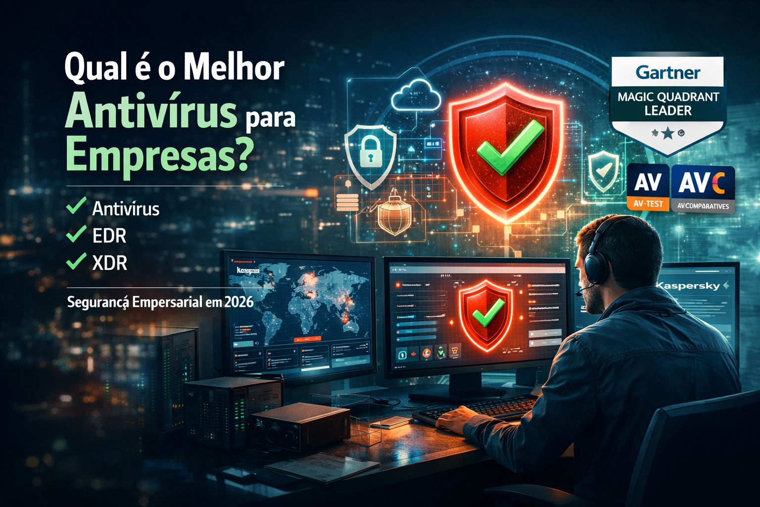 Qual é o melhor antivírus para empresas? Guia estratégico para escolher a solução ideal em 2026