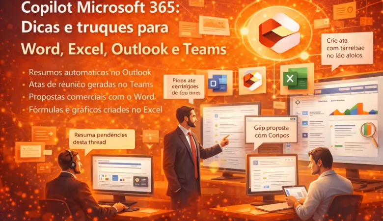 Copilot Microsoft 365: dicas e truques para ganhar produtividade real no dia a dia