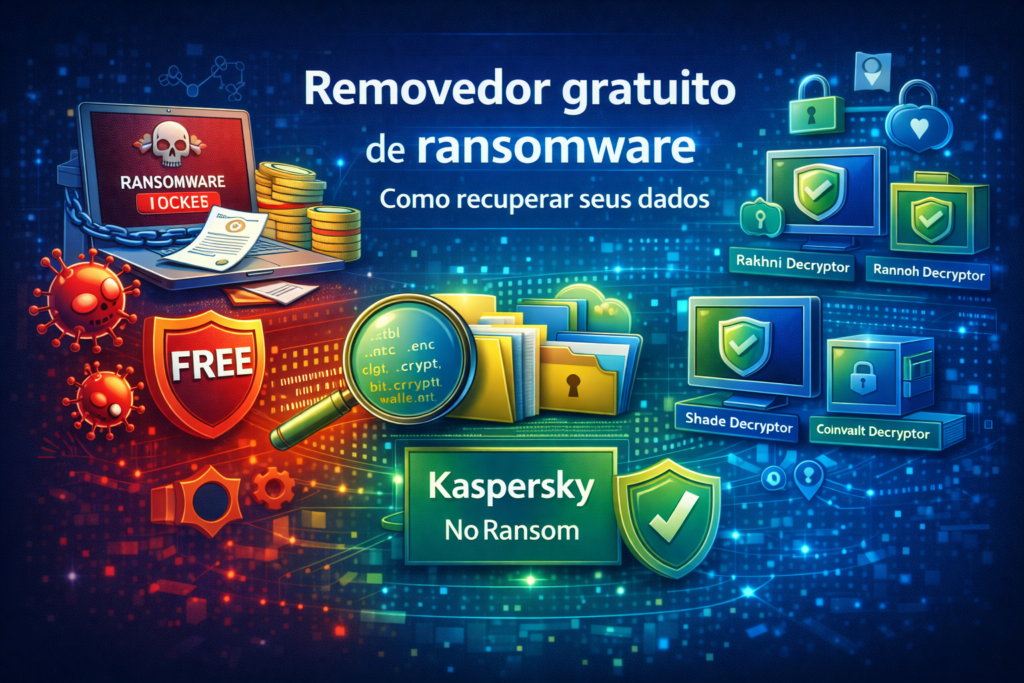 Removedor gratuito de ransomware: como as ferramentas da Kaspersky ajudam você a recuperar seus dados