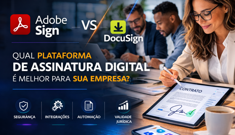Adobe Sign vs DocuSign: qual plataforma de assinatura digital é melhor para empresas?