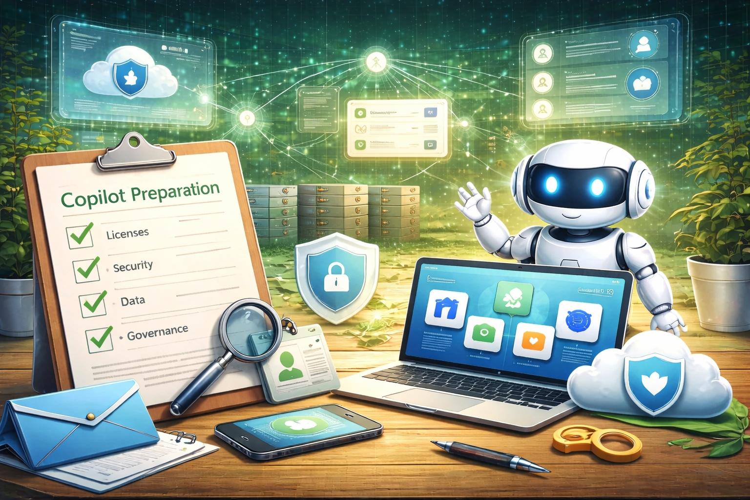 Checklist preparação Copilot