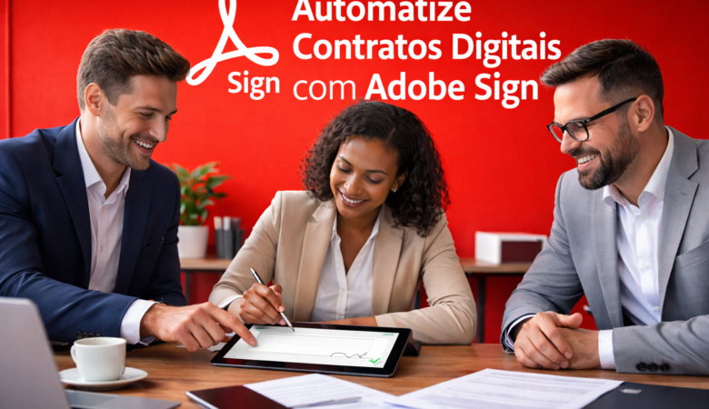 Como funciona o Adobe Sign: como empresas automatizam contratos digitais