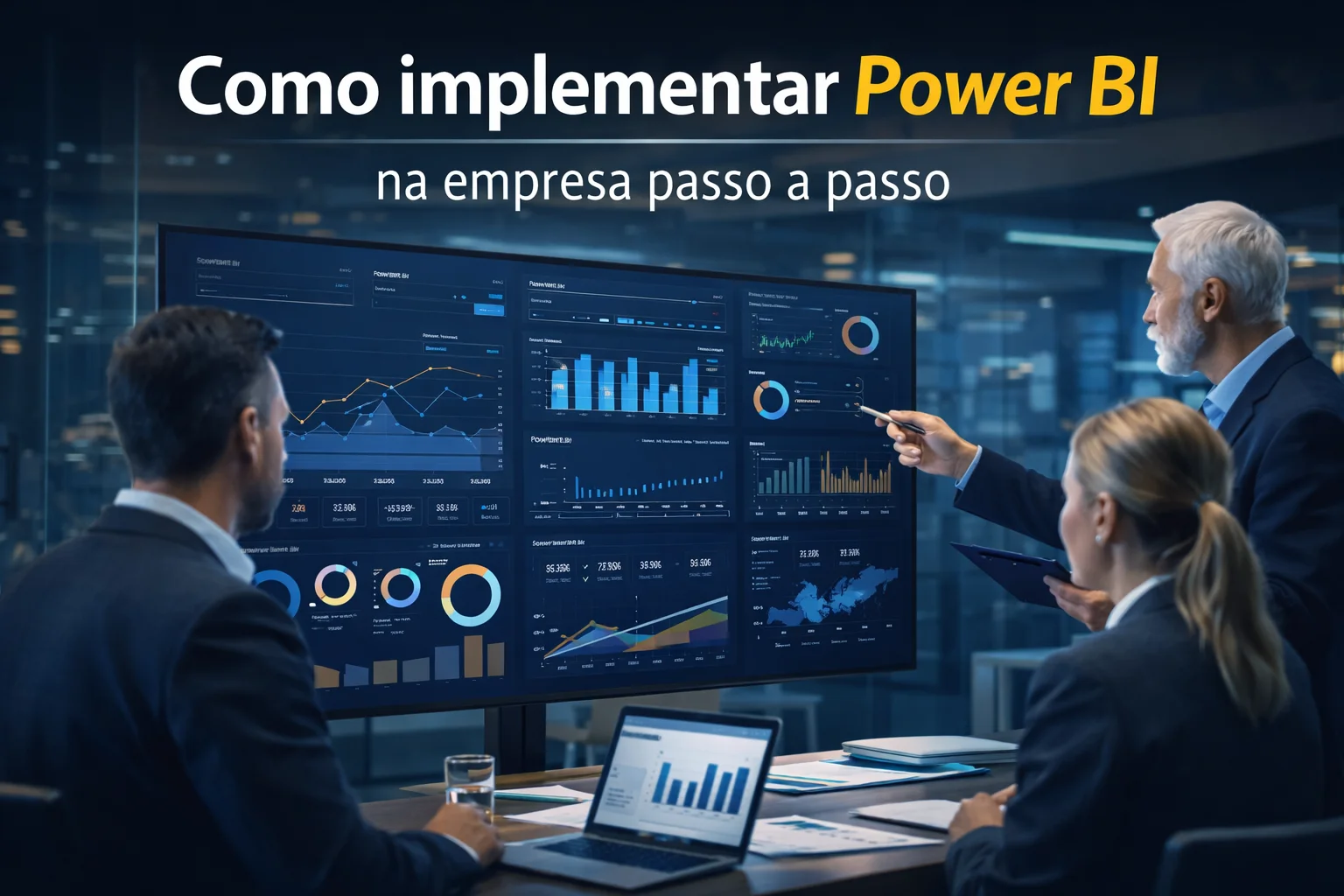 Como implementar Power BI na empresa passo a passo