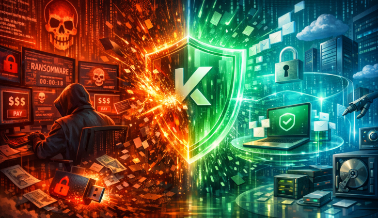 O Kaspersky funciona contra ransomware? O que realmente acontece durante um ataque
