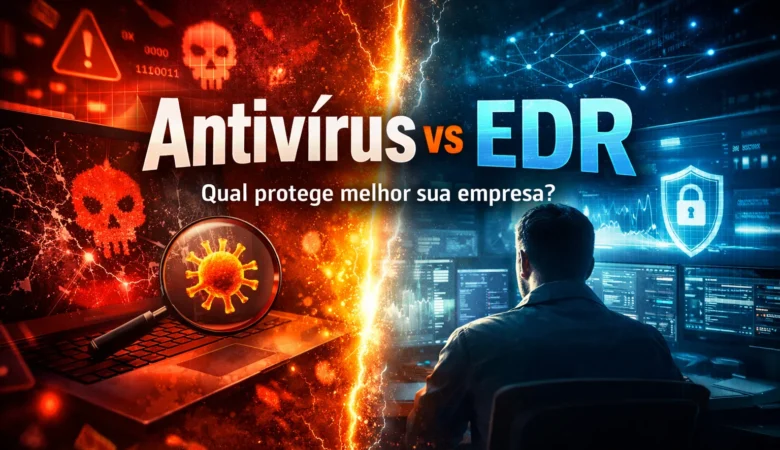 Antivírus vs EDR: por que essa comparação está errada (e pode estar deixando sua empresa vulnerável)
