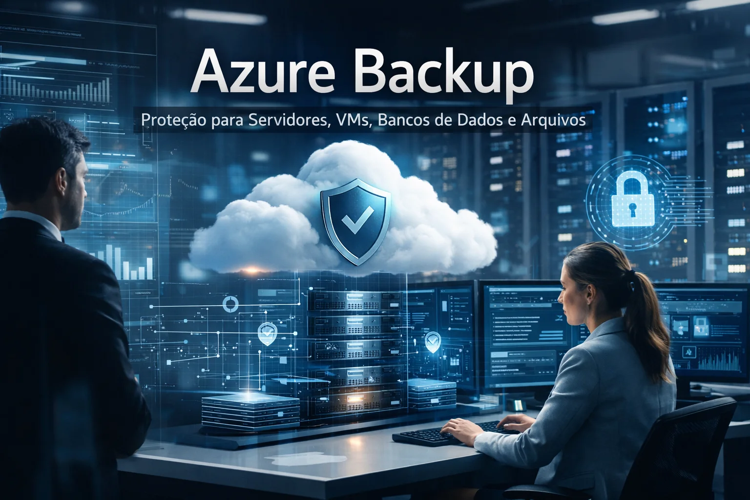 Azure Backup vale a pena? Veja como proteger servidores, VMs, bancos e arquivos com mais segurança, retenção e recuperação no Azure.