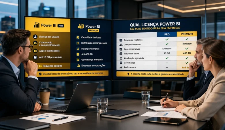 Como escolher a licença ideal do Power BI