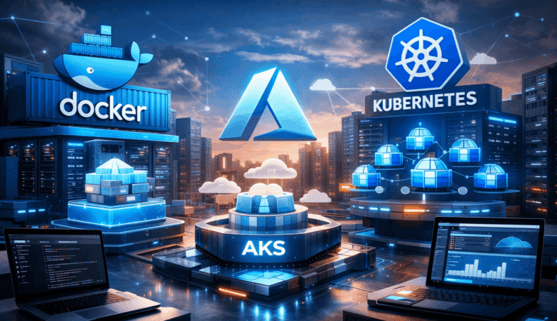 Containers no Azure: o que muda de verdade quando você usa Docker e Kubernetes