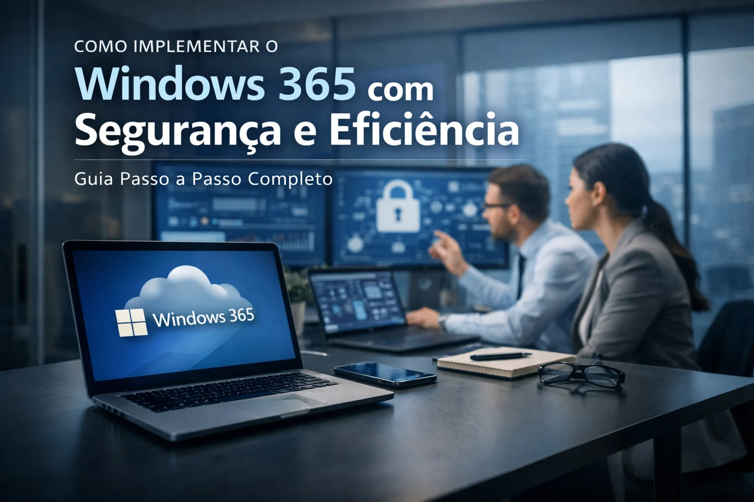 Aprenda como implementar o Windows 365 com segurança e eficiência, com passo a passo prático, boas práticas, requisitos e arquitetura ideal.