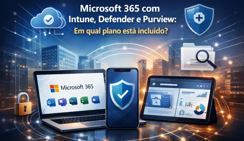 Microsoft 365 com Intune, Defender e Purview: qual plano sua empresa realmente precisa?