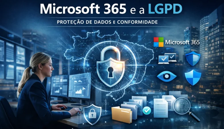 Microsoft 365 e a LGPD: como proteger dados, reduzir riscos e estruturar conformidade na prática