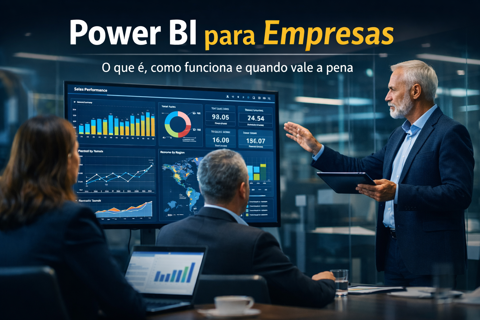Entenda o que é Power BI, como funciona e como usar na sua empresa para criar dashboards, automatizar relatórios e tomar decisões com mais inteligência.