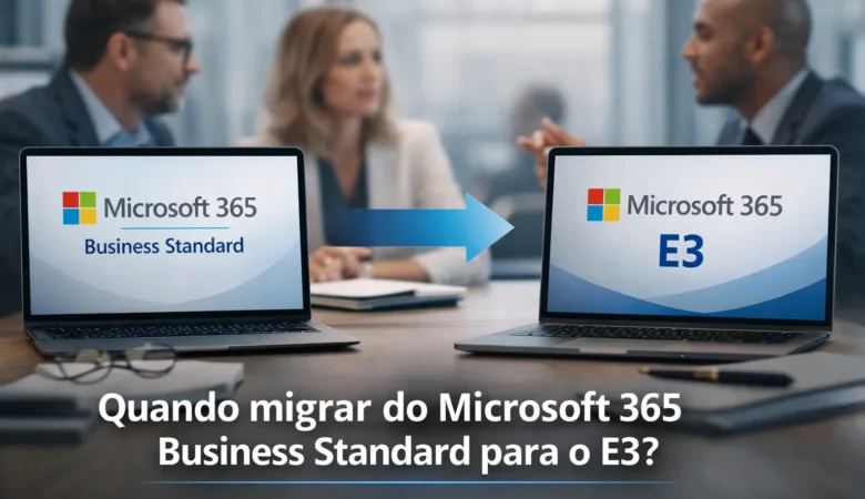 Quando migrar do Microsoft 365 Business Standard para o E3