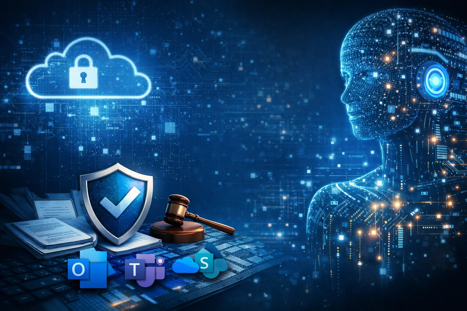 Saiba como aplicar políticas de segurança e compliance no Microsoft 365 com governança, Purview, Entra ID e DLP, sem travar a operação e já preparado para IA.