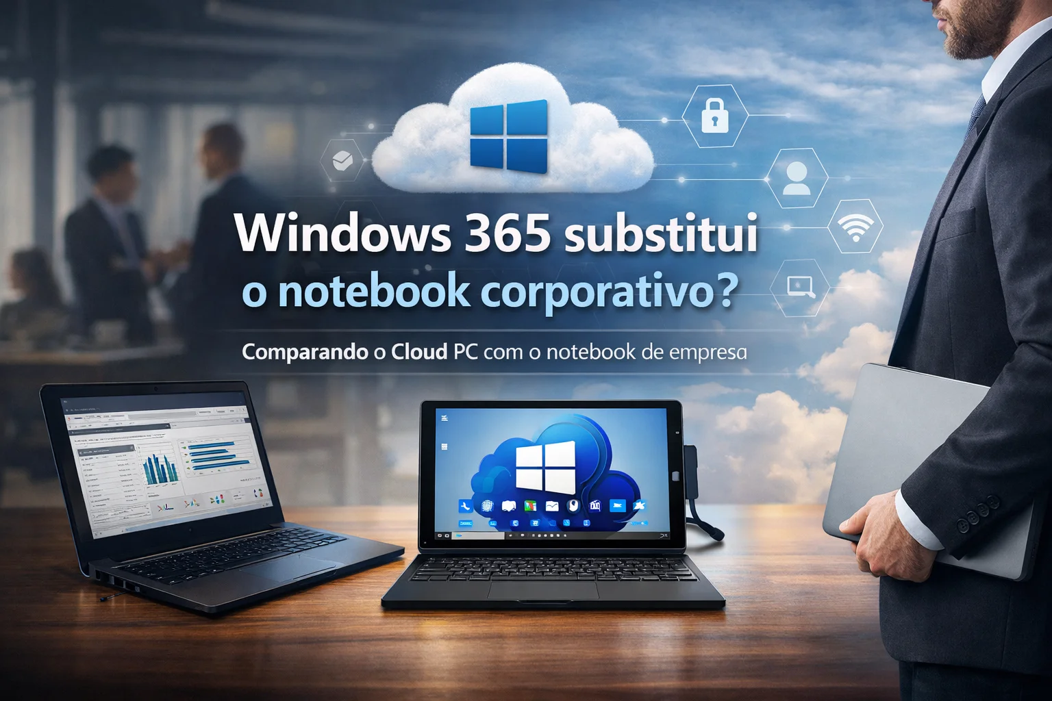 Windows 365 substitui o notebook corporativo?