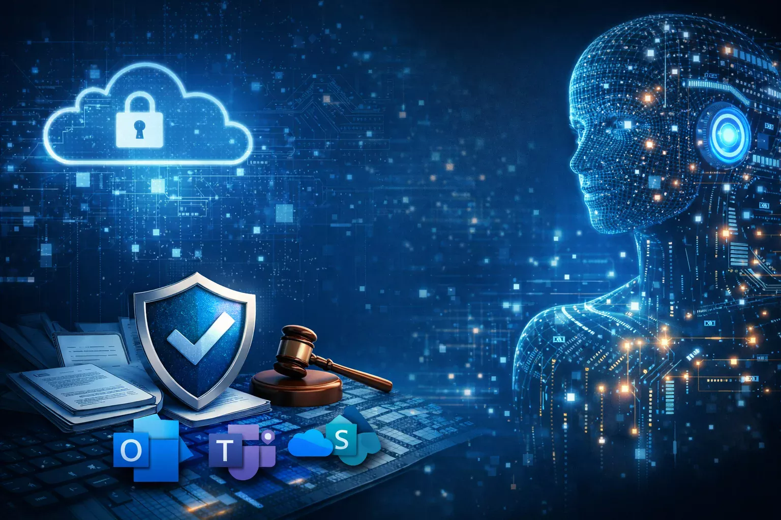 Saiba como aplicar políticas de segurança e compliance no Microsoft 365 com governança, Purview, Entra ID e DLP, sem travar a operação e já preparado para IA.