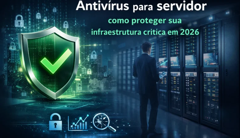Antivírus para servidor: como proteger sua infraestrutura crítica em 2026