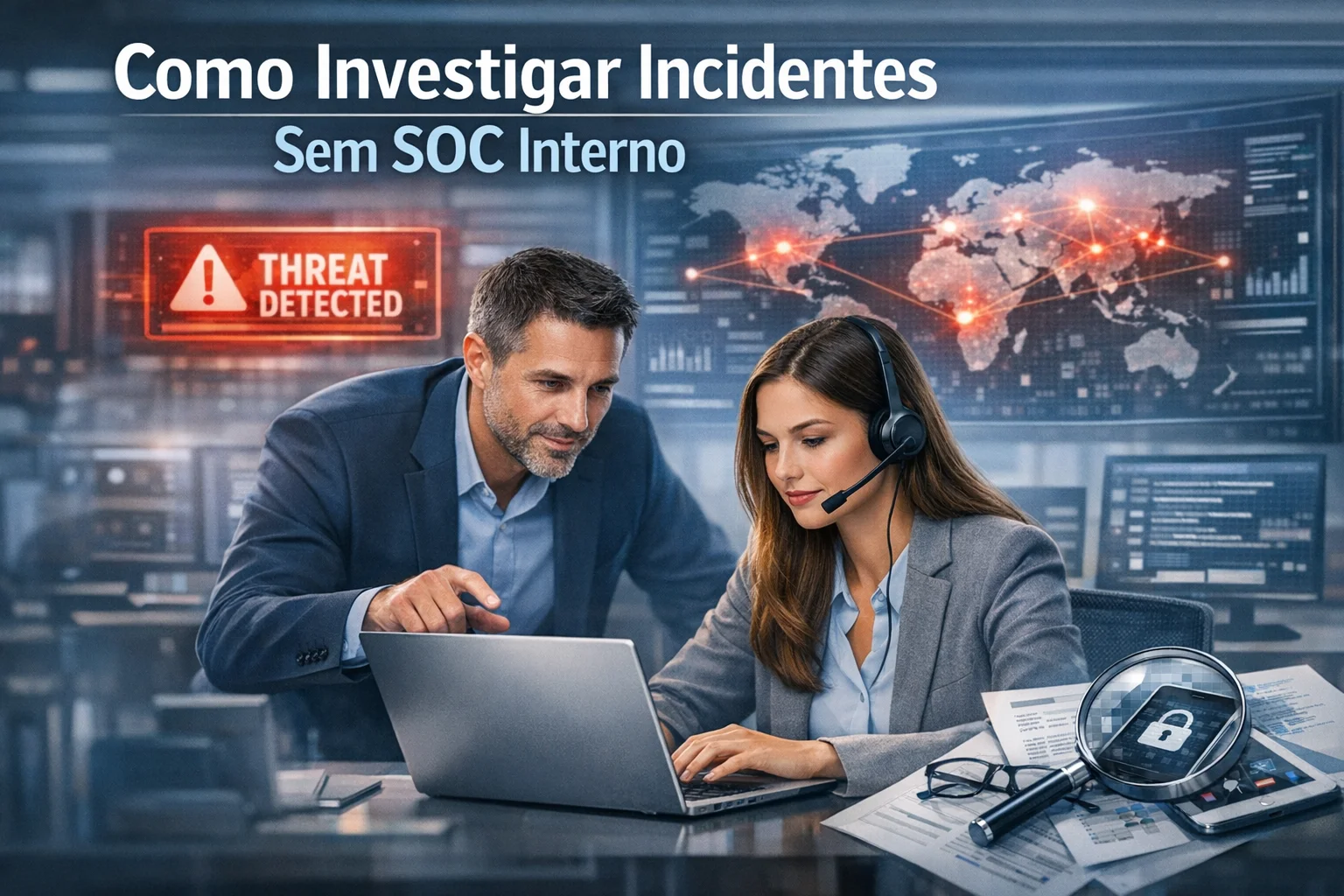 Como Investigar Incidentes Sem SOC Interno