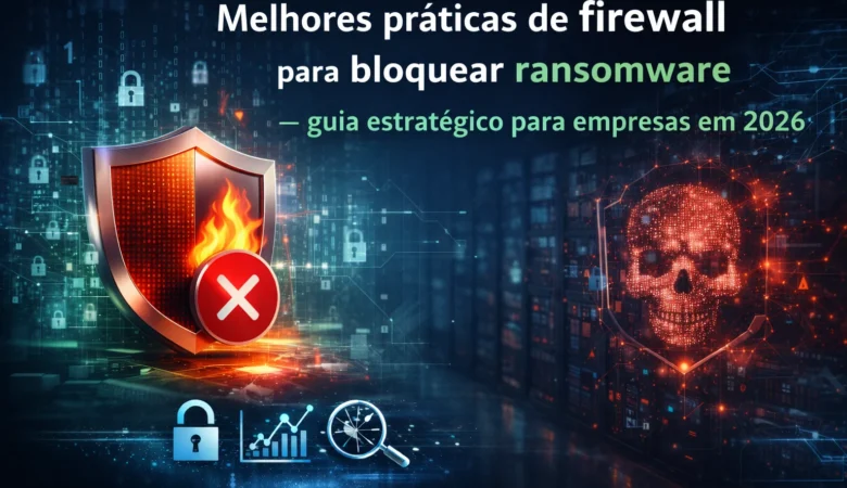 Melhores práticas de firewall para bloquear ransomware: guia estratégico para empresas em 2026