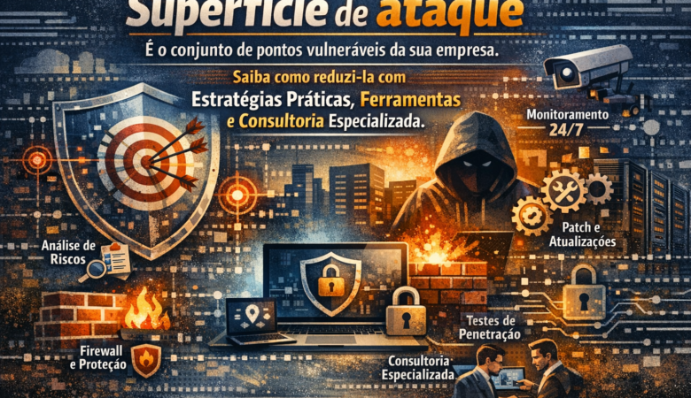 Superfície de Ataque: O Que É e Como Reduzir a Exposição da Sua Empresa