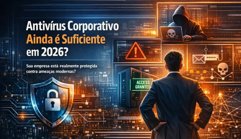 Antivírus corporativo ainda é suficiente em 2026?