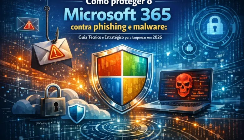 Como proteger o Microsoft 365 contra phishing e malware: guia técnico e estratégico para empresas em 2026