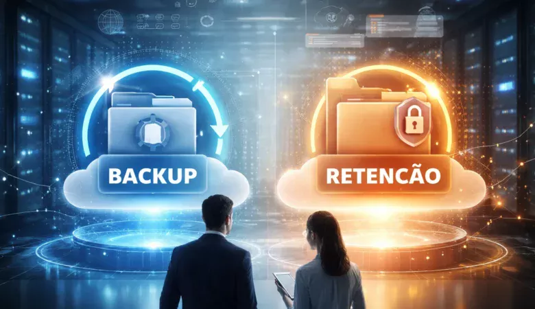 Diferença entre backup e retenção: por que confundir os dois pode custar caro para sua empresa