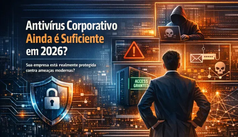 Antivírus corporativo ainda é suficiente em 2026?
