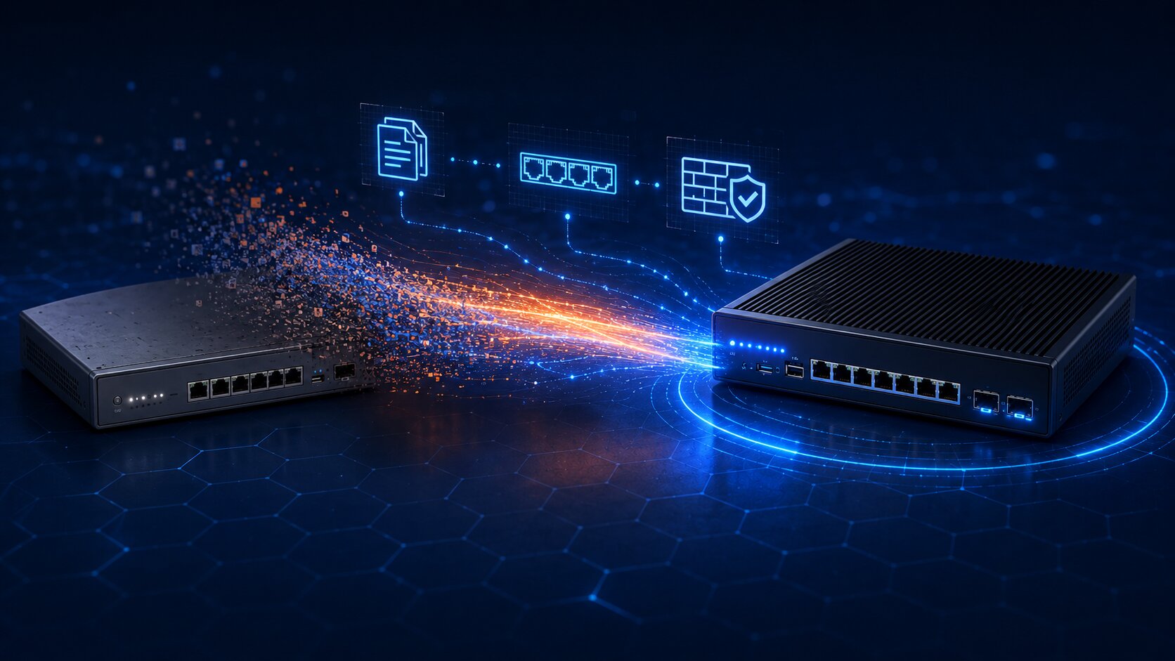 Aprenda a migrar firewalls Sophos SG e XG legados para a linha XGS sem perder configuração. Checklist técnico, riscos e janela de manutenção.