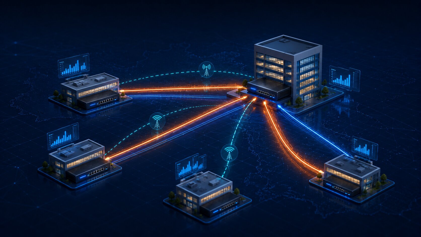 Sophos SD-WAN: conecte filiais com segurança e performance
