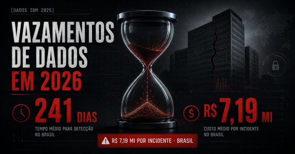 Vazamentos de Dados em 2026: O Custo Real Que Sua Empresa Ainda Subestima