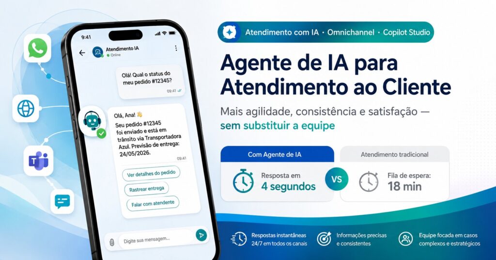 Agente de IA para atendimento ao cliente: casos de uso e benefícios