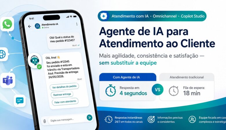 Agente de IA para atendimento ao cliente: casos de uso e benefícios