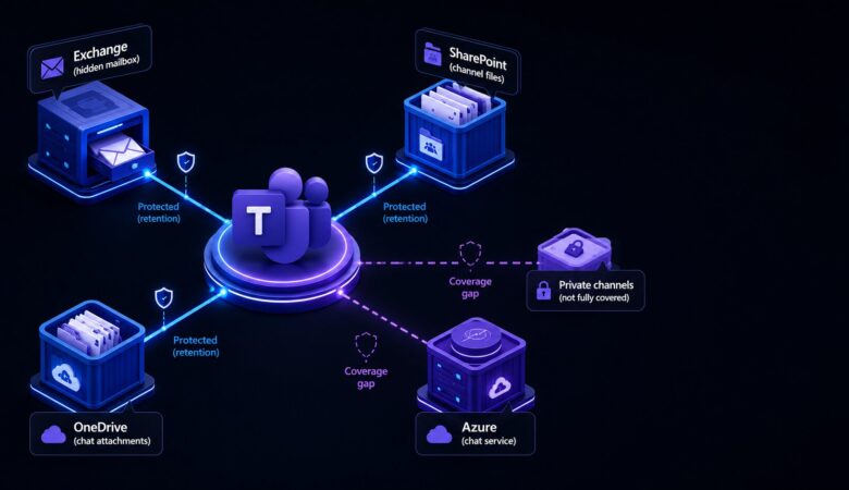 Backup do Microsoft Teams: O Que as Ferramentas Cobrem