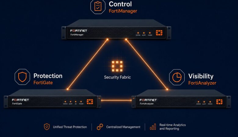FortiManager e FortiAnalyzer: quando usar com o FortiGate
