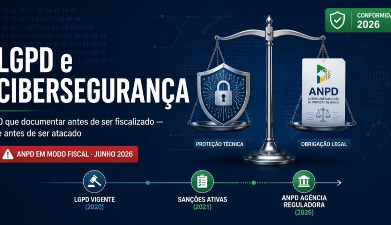 LGPD e Cibersegurança: O Que Sua Empresa Precisa Ter Documentado para Não Ser Multada