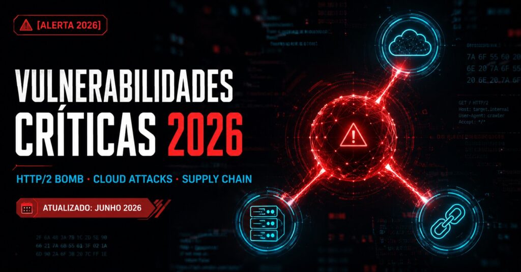 Vulnerabilidades de Cibersegurança em 2026: HTTP/2 Bomb, cloud attacks e supply chain — o que está colocando sua empresa em risco agora