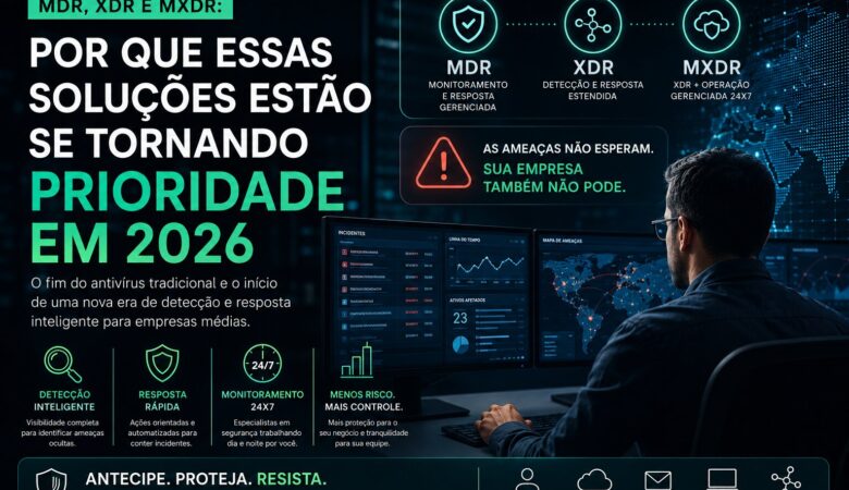 MDR, XDR e MXDR: por que viraram prioridade em 2026